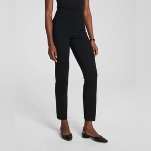 SPANX Black Ponte Slim Straight Pant sz L